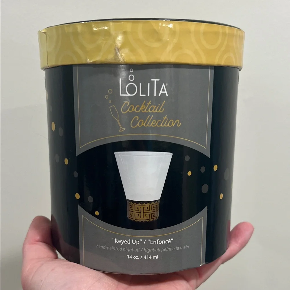 Lolita Cocktail Collection Keyed Up Glass - Picture 1 of 4